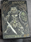 Forestwalk Cat Warrior Token